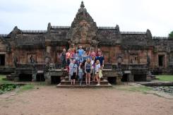 Visiting a Khmer-era temple